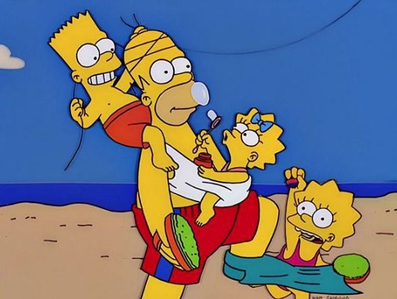 Los Simpsons (Foto: Instagram)